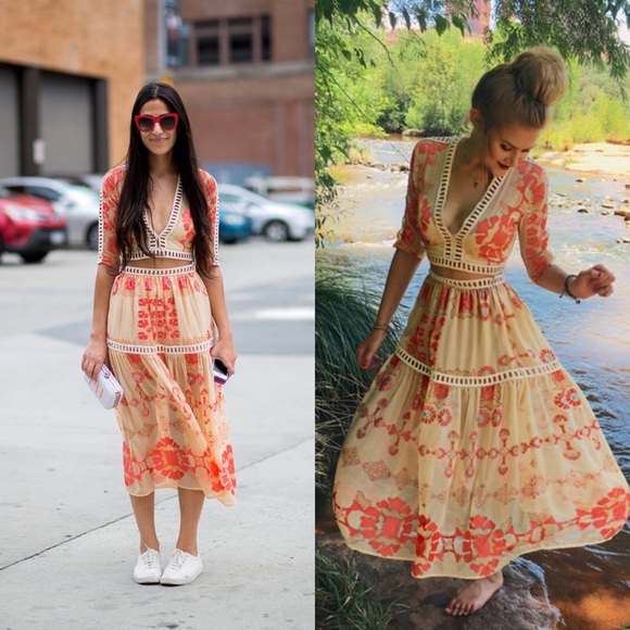 For Love And Lemons Dresses & Skirts - NEW For Love & Lemons Barcelona Midi Skirt